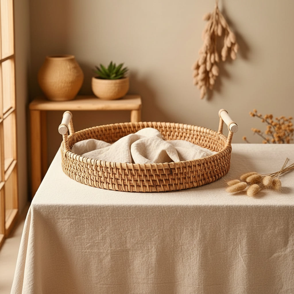 Velia Home™ – Taca Rattanowa