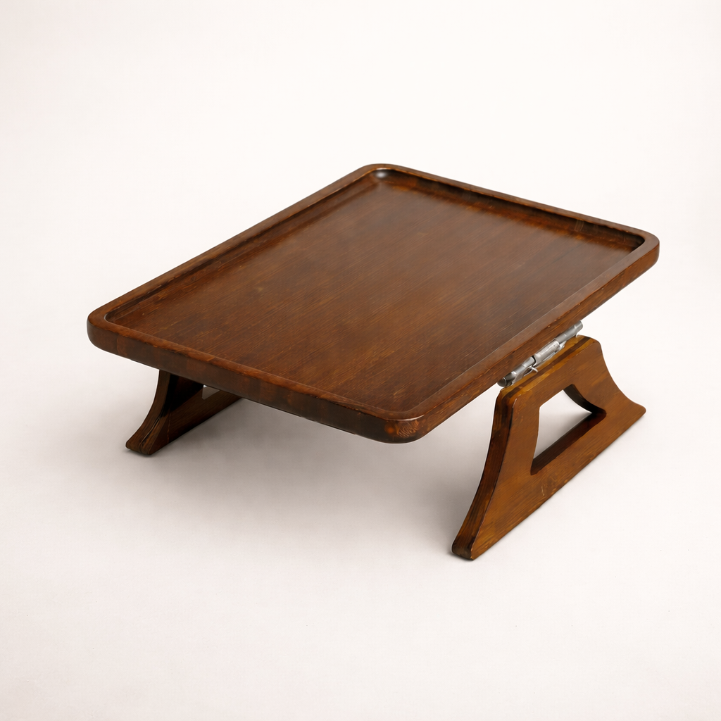 Velia Home™ – Drewniana Tacka Sofowa