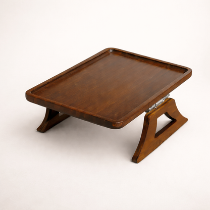 Velia Home™ – Drewniana Tacka Sofowa